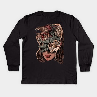 Eagle Warrior Kids Long Sleeve T-Shirt